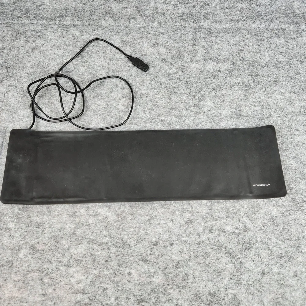 Flexible Roll Up Keyboard Black USB Wired Waterproof Portable Silent Slim TESTED
